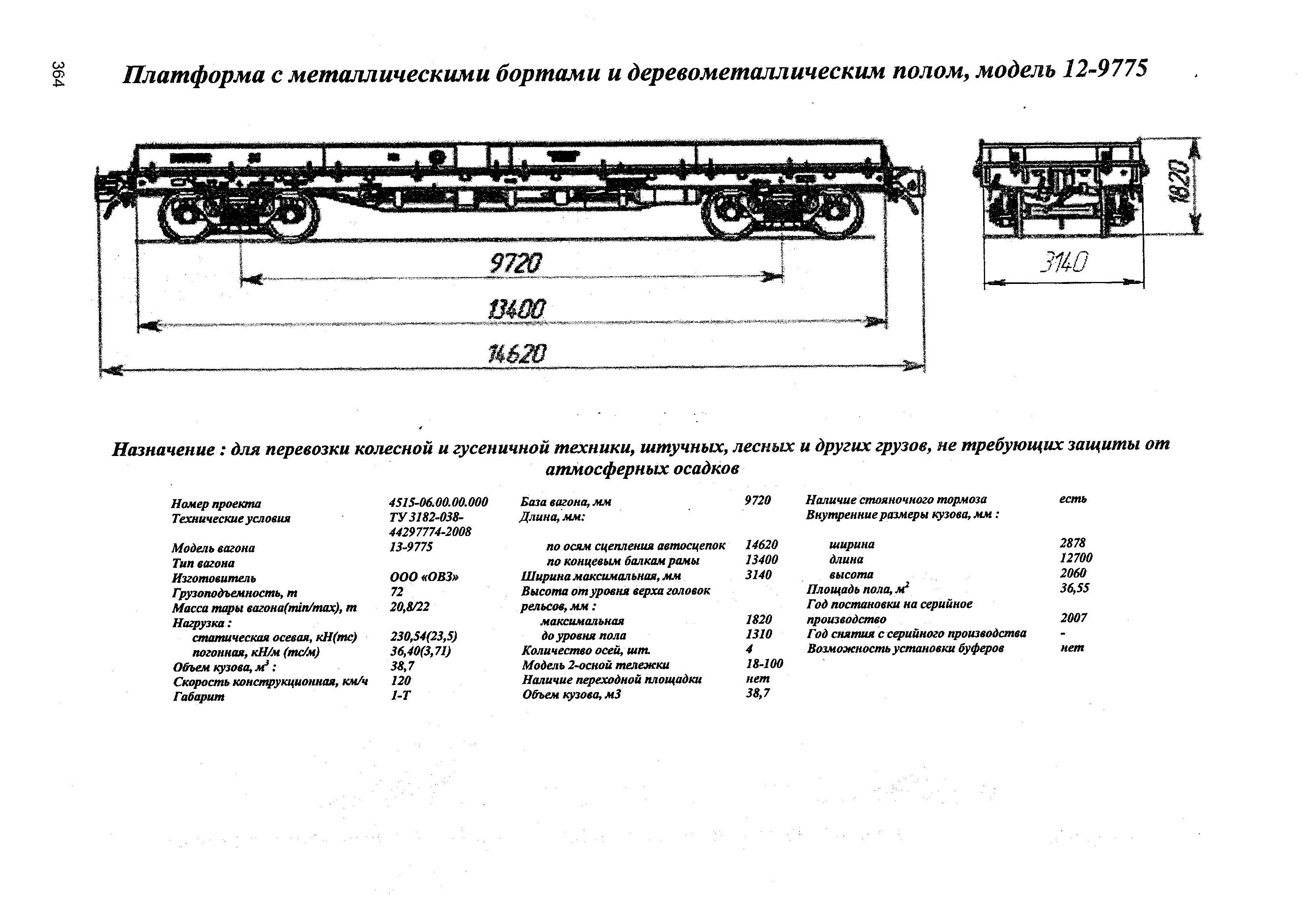 Платформа 13 491 чертеж